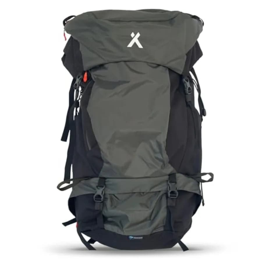 Zaino per l'idratazione durante la camminata da +5 giorni, perfetto per il backpacking, zaino grande con scomparto inferiore separato, campeggio, mountain bike
