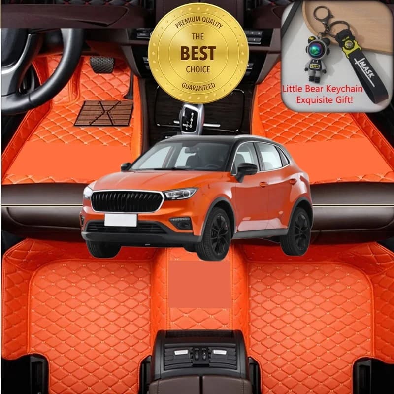 Tappetini Auto su Misura per Borgward BX3, Accessori Auto, Tappeti di Lusso Personalizzati per Guida a Sinistra/Destra