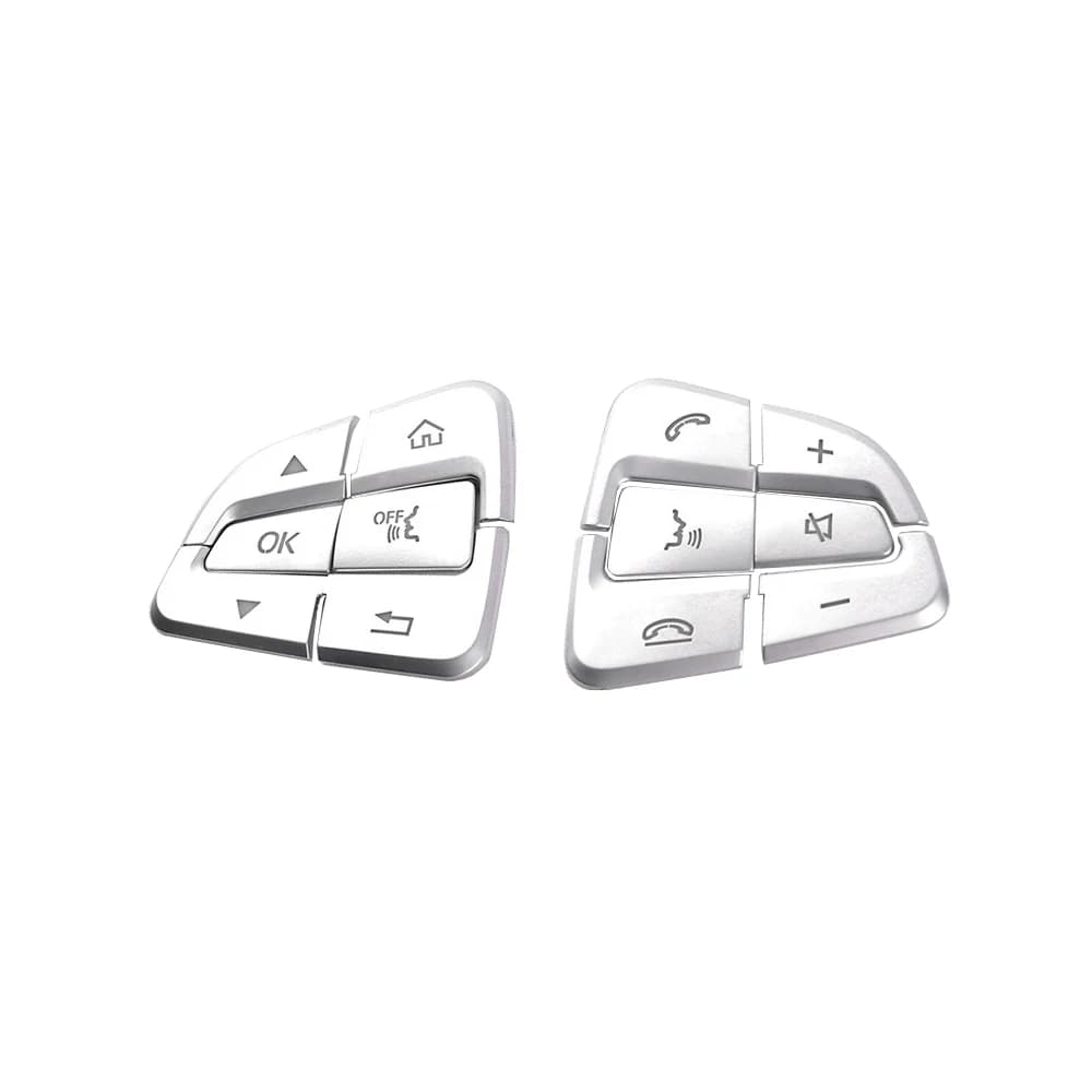 Switch at the wheel of the car Audio Control button Trim Cover for Mercedes Benz ABCEFG SL GL GLA CLA GLK SLCLS