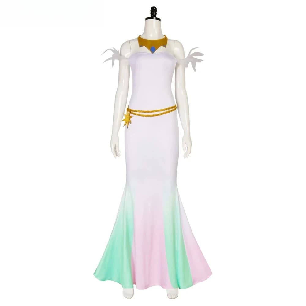 Anime Princess Celestia dress cosplay princess disfraz adult woman drees My Little Pony: Friendship is magic cosplay costumes