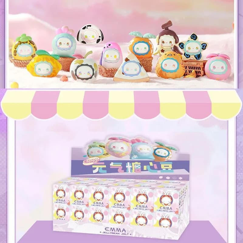 Genuino mini bambola scatola cieca giocattolo Emma Secret Forest Jellybean Jolt Series Anime Figure Kawaii sorpresa scatola misteriosa regalo di compleanno