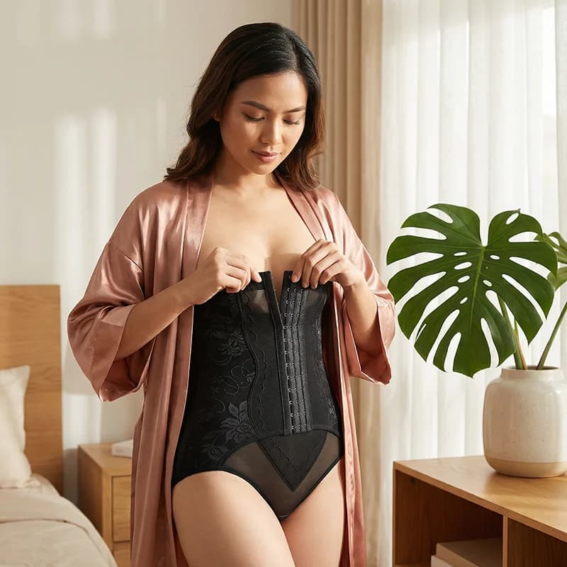 Shapewear Plus Size da Donna, Modellante per il Corpo, Contenitivo per Vita e Pancia, con Effetto Sollevamento Glutei, Taglie 2XL 3XL