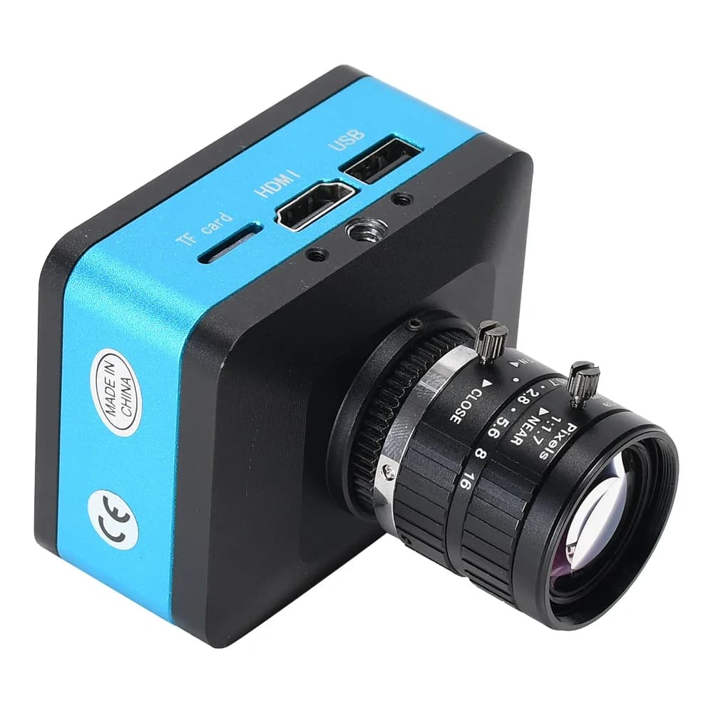 Live 4K HD streaming camera, Webcam for Video Recording with HDMI output, Varifocal CCTV lens with Attack C from 35mm to Fire Fixed