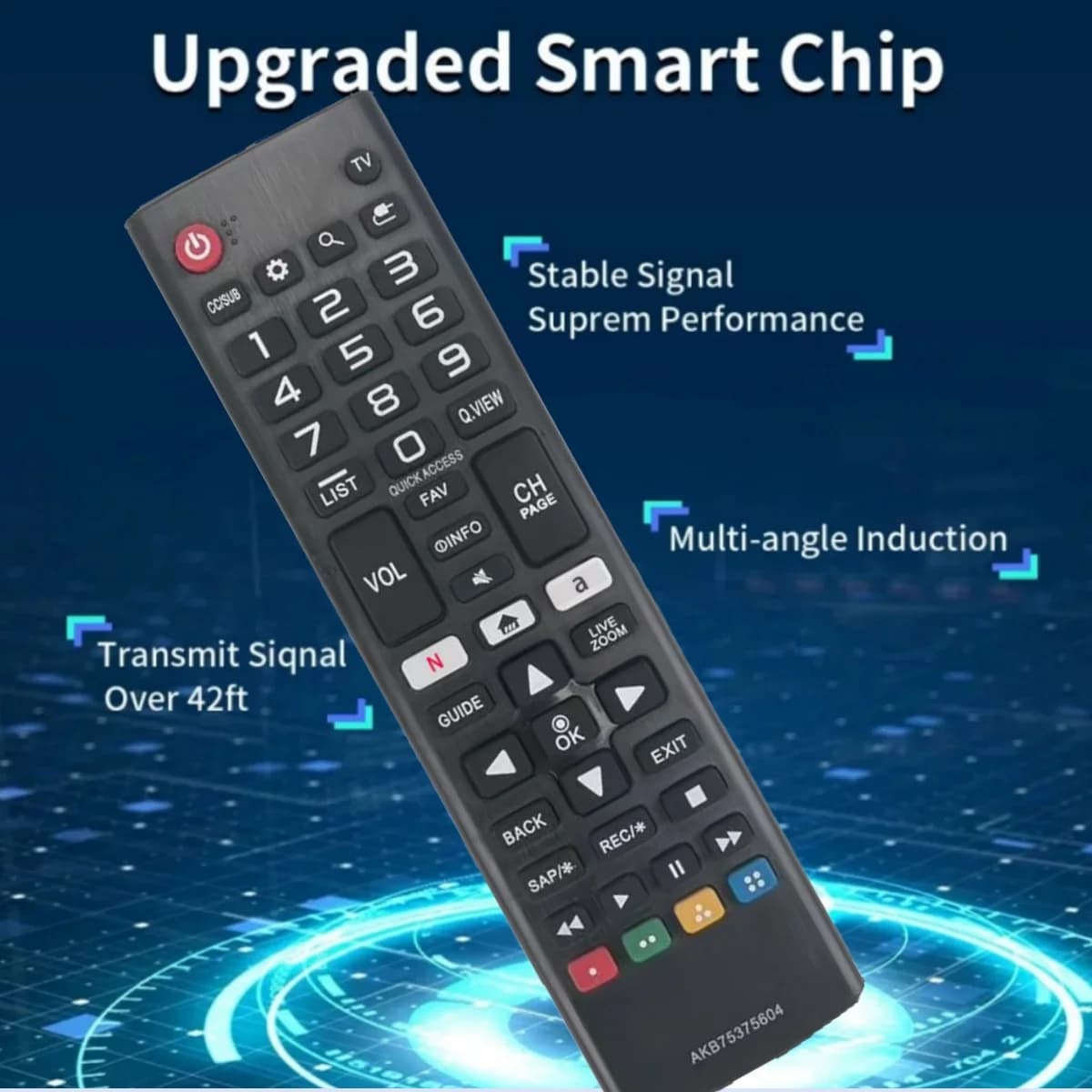 NEW AKB 75375604 Suitable remote control for SMART TV 43UK6300PUE 32LK610BPUA 49UK6300PUE 55UK6300PUE