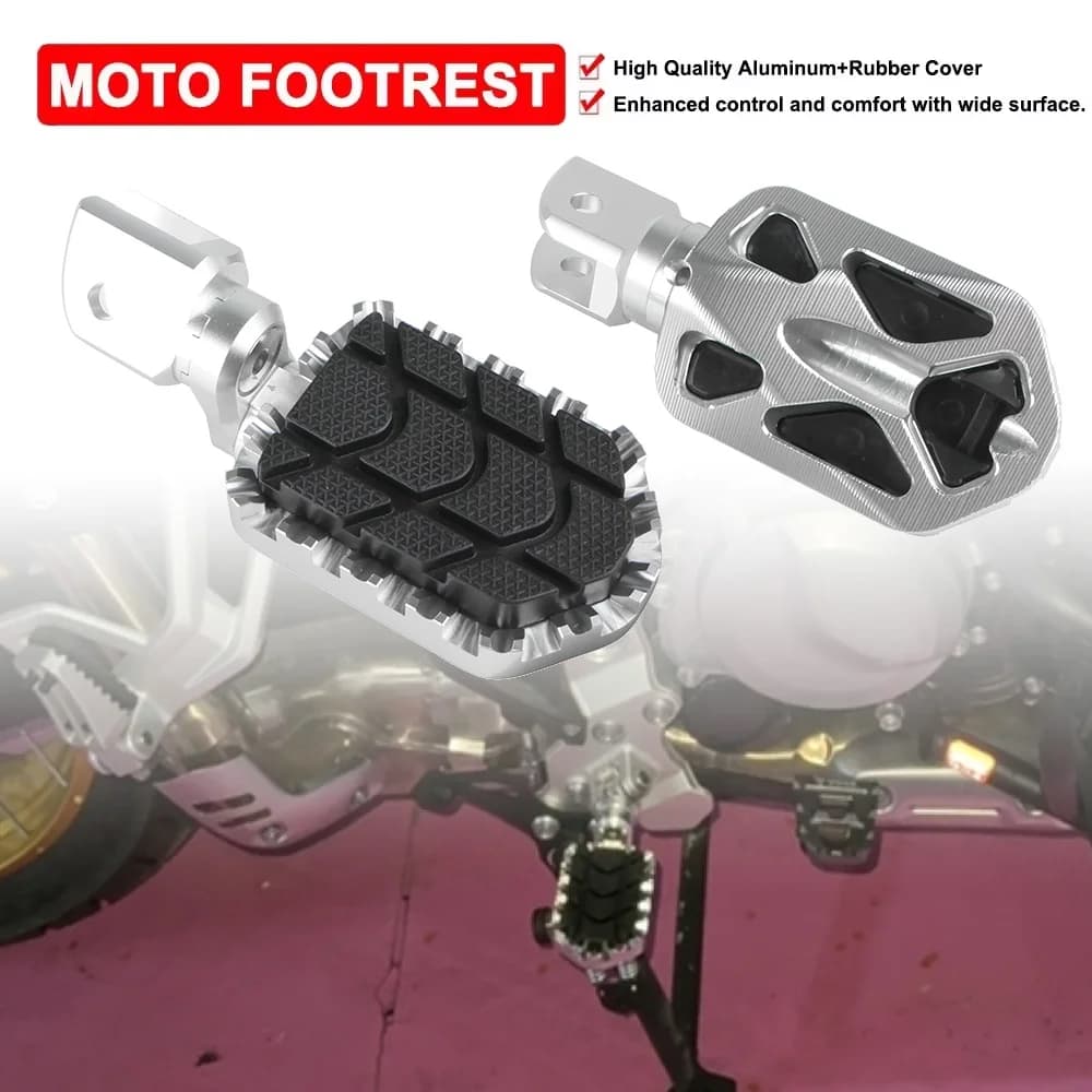 Moto Imballaggio Pedane Pedane Per VOGE 900DS DS900 900 DS Poggiapiedi In Alluminio Pioli Copertura In Gomma Accessori