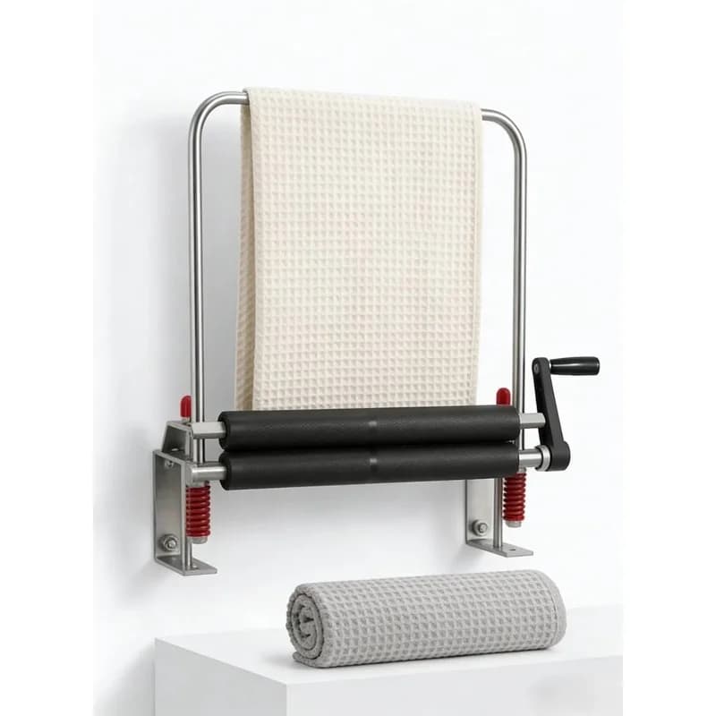 Commercial grade manual towel wringer stainless steel wall-mounted mop rag wringer suitable for car beauty shops