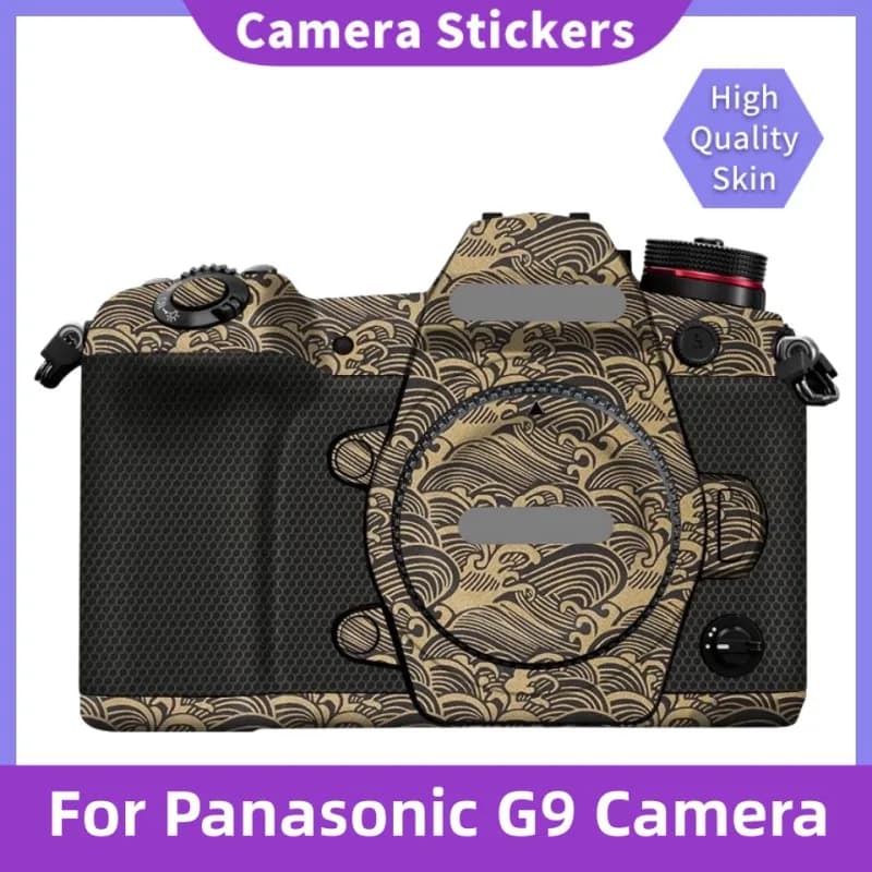 Per Panasonic G9 decalcomania pelle vinile avvolgere pellicola fotocamera corpo adesivo protettivo protezione cappotto per LUMIX DC-G9 DC-G9GK-K
