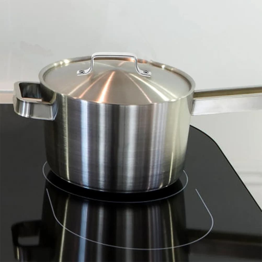 3Pcs Wok Replacement Pot Handles Stainless Steel Non-Slip Side Handles Lid Handle for Saucepan Frying Pan Steamer Kitchen