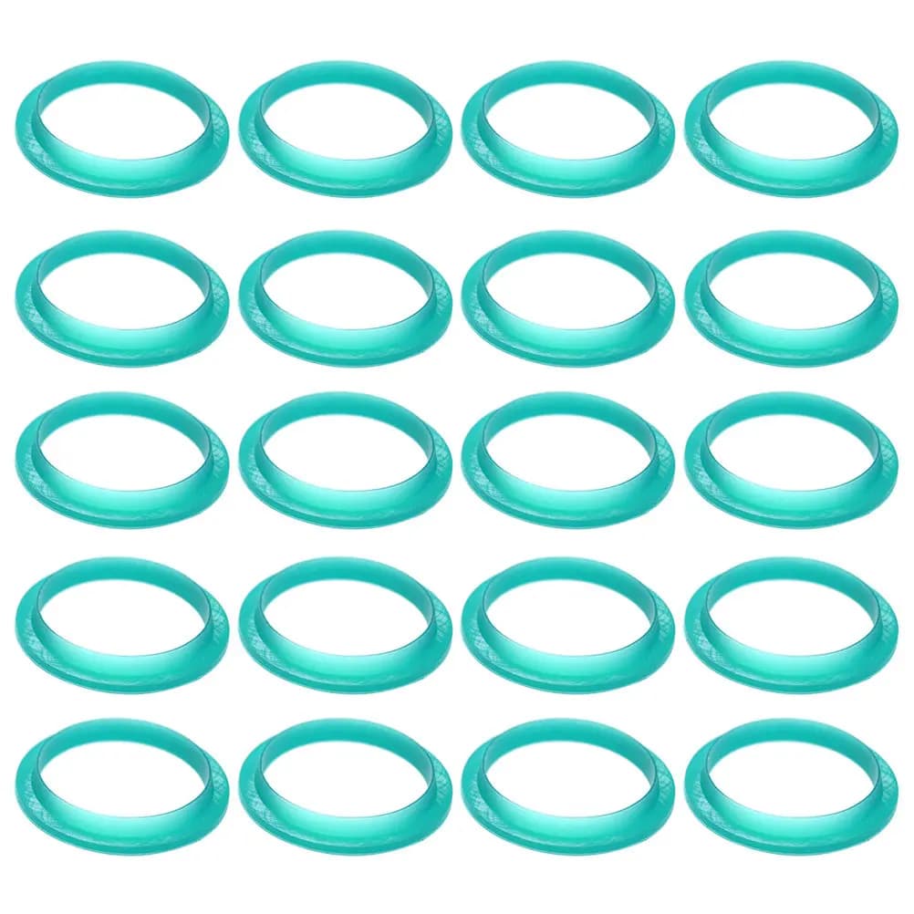 20Pcs Coffee Capsule Seal Rings Premium Silicone Replacement Filter Rings for Stainless Steel Reusable Capsule Coffee Maker