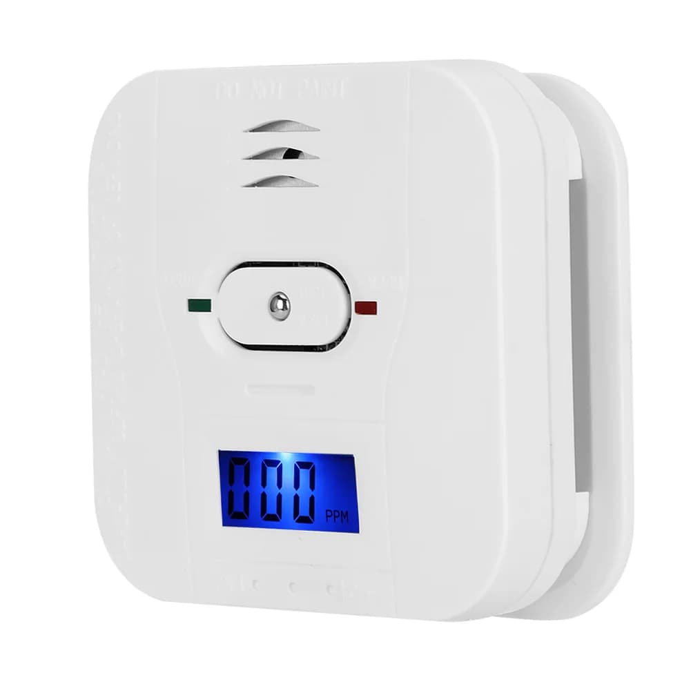 3-in-1 CO Smoke High Temperature Detector Wireless Composite Independent Alarm CST503 White ABS Security Alarm 433 Wireless