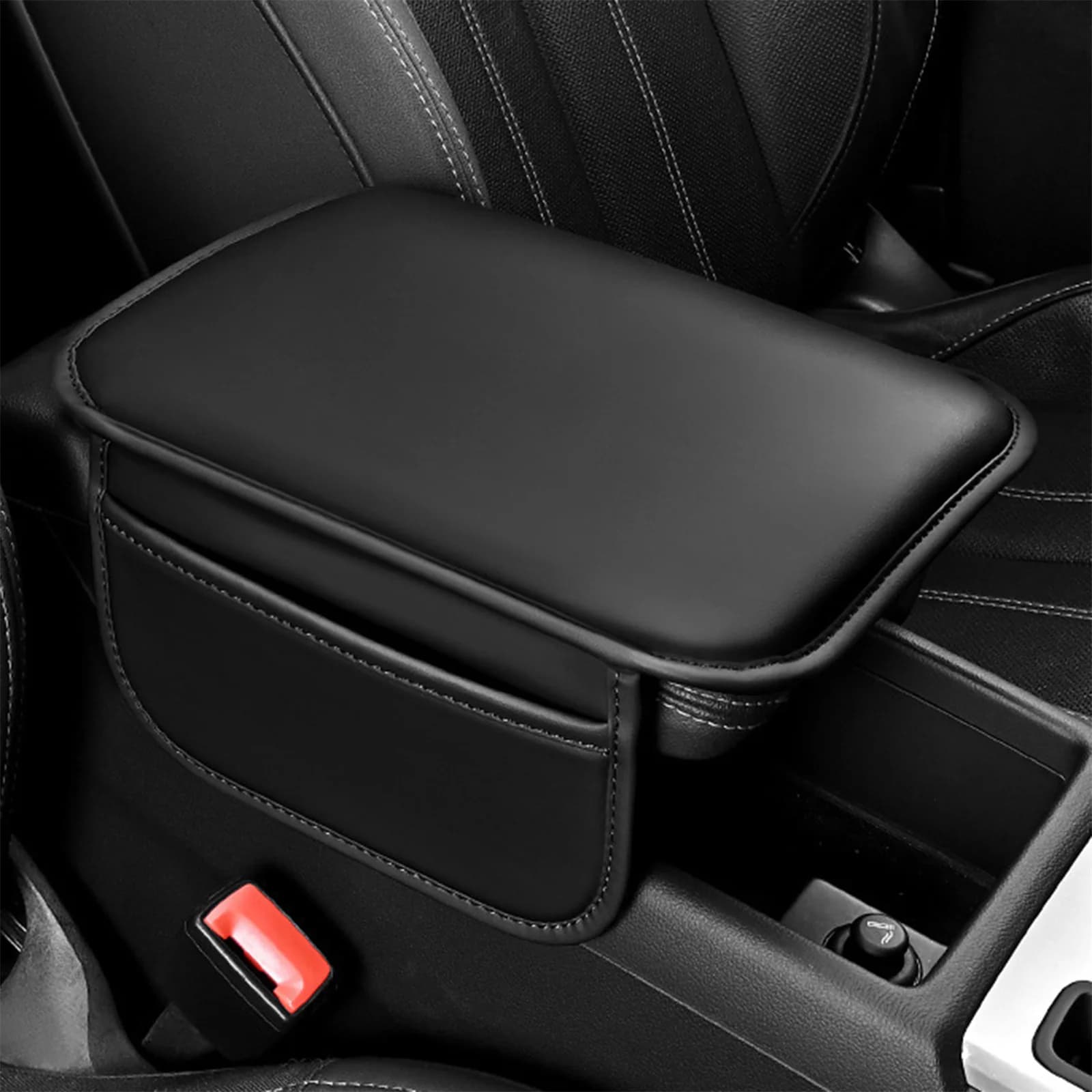 Cuscino Rialzato per Bracciolo Auto in Memory Foam, Universale per Veicoli, Supporto Confortevole per la Guida, Riduce l'Affaticamento del Braccio