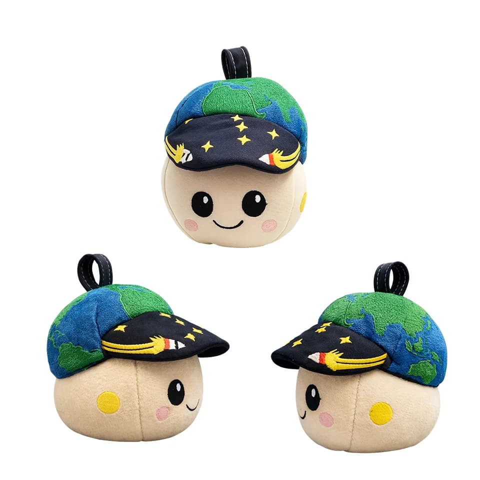 Cuscino morbido in peluche Rrtemis 2 da 22 cm, per bambini, regalo di compleanno, Natale, giocattoli anime