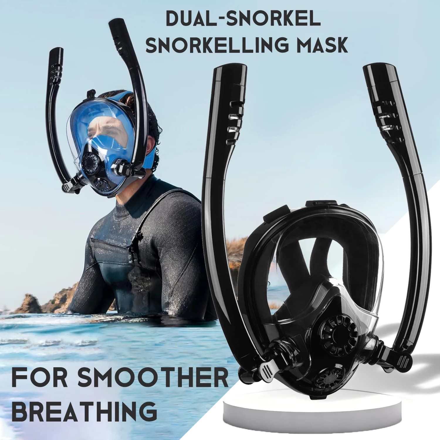 Snorkel, Advanced, Waterproof, Specialized for Summer Swimming
