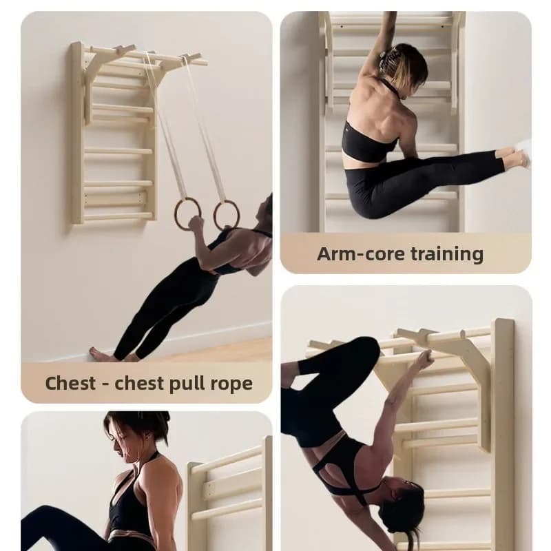 A31- rib frame household comprehensive training pull-up horizontal bars