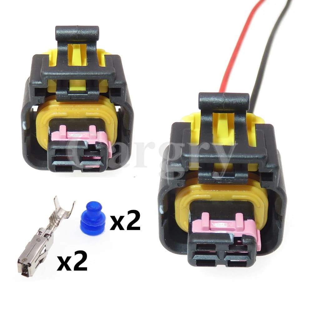 1 Set 2P 4410801 connettore elettrico per Auto spina impermeabile per Auto presa di cablaggio per alloggiamento in plastica per Auto