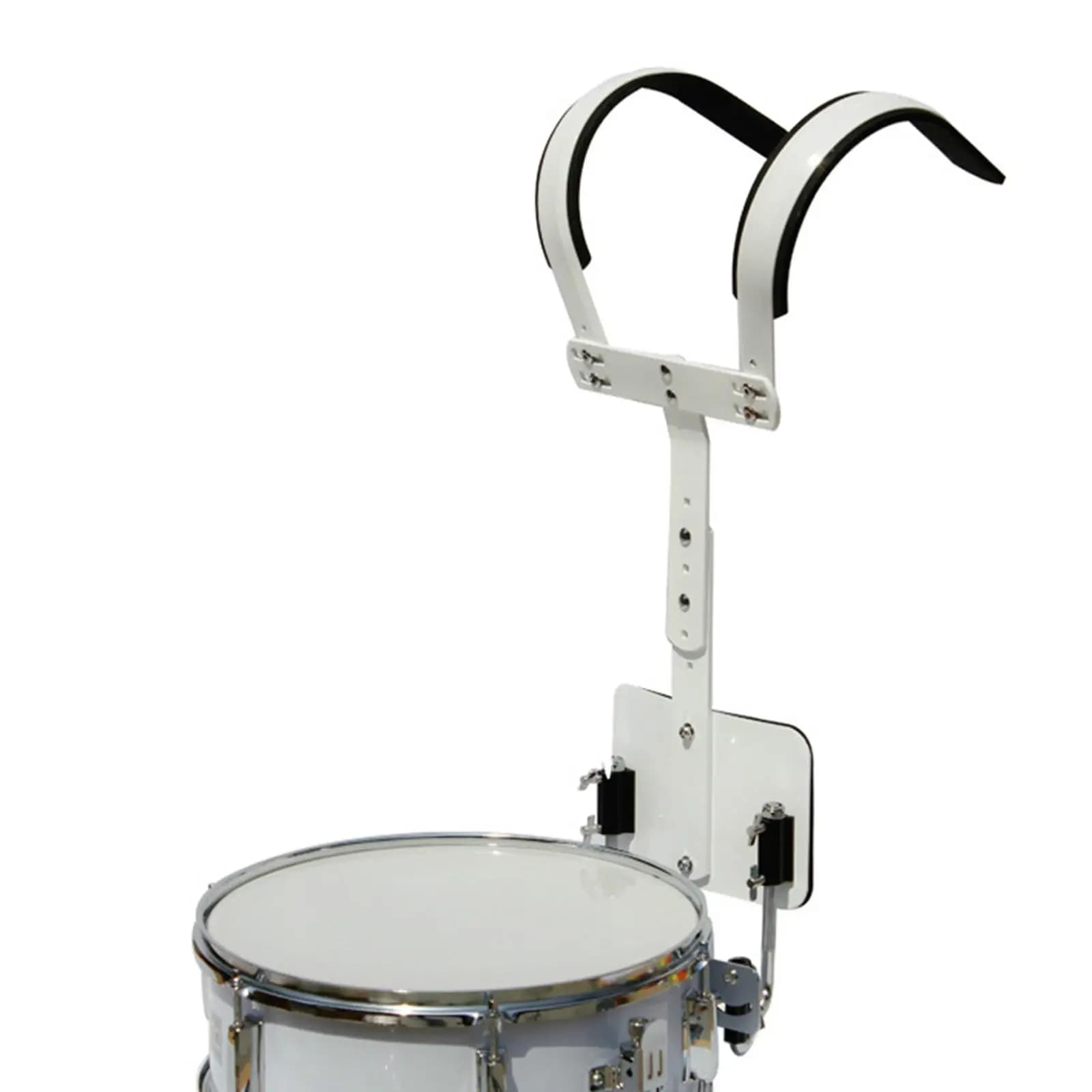 Supporto per Rullante con Cinghia, Altezza Regolabile, Imbottitura in Spugna, Accessori per Strumenti a Percussione per Performance