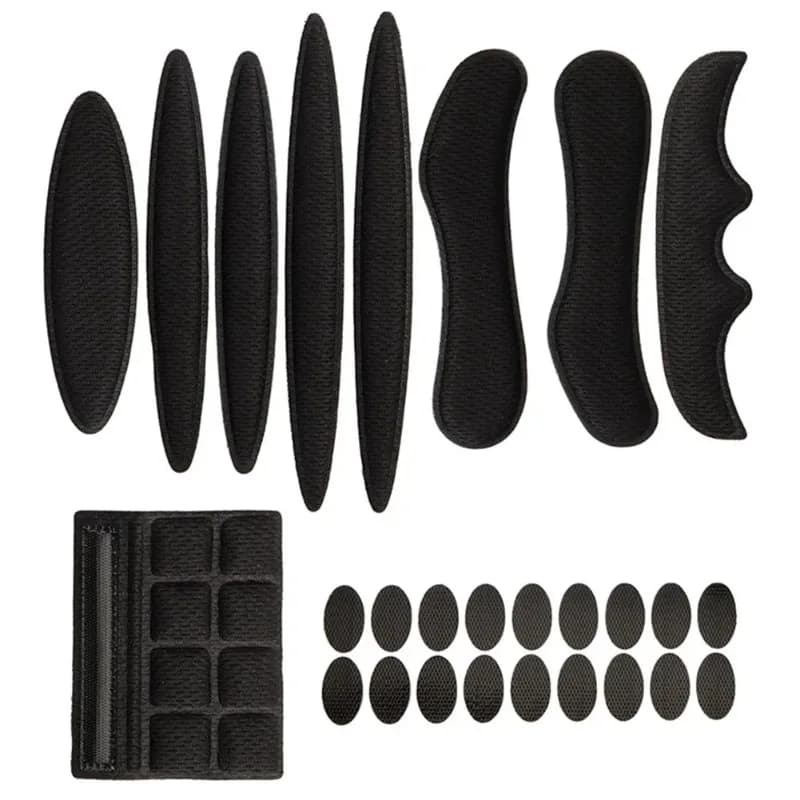 1 set Padding kit for helmet 27 pieces Universal foam bearing set for bicycle accessories for cycling clothing MTB