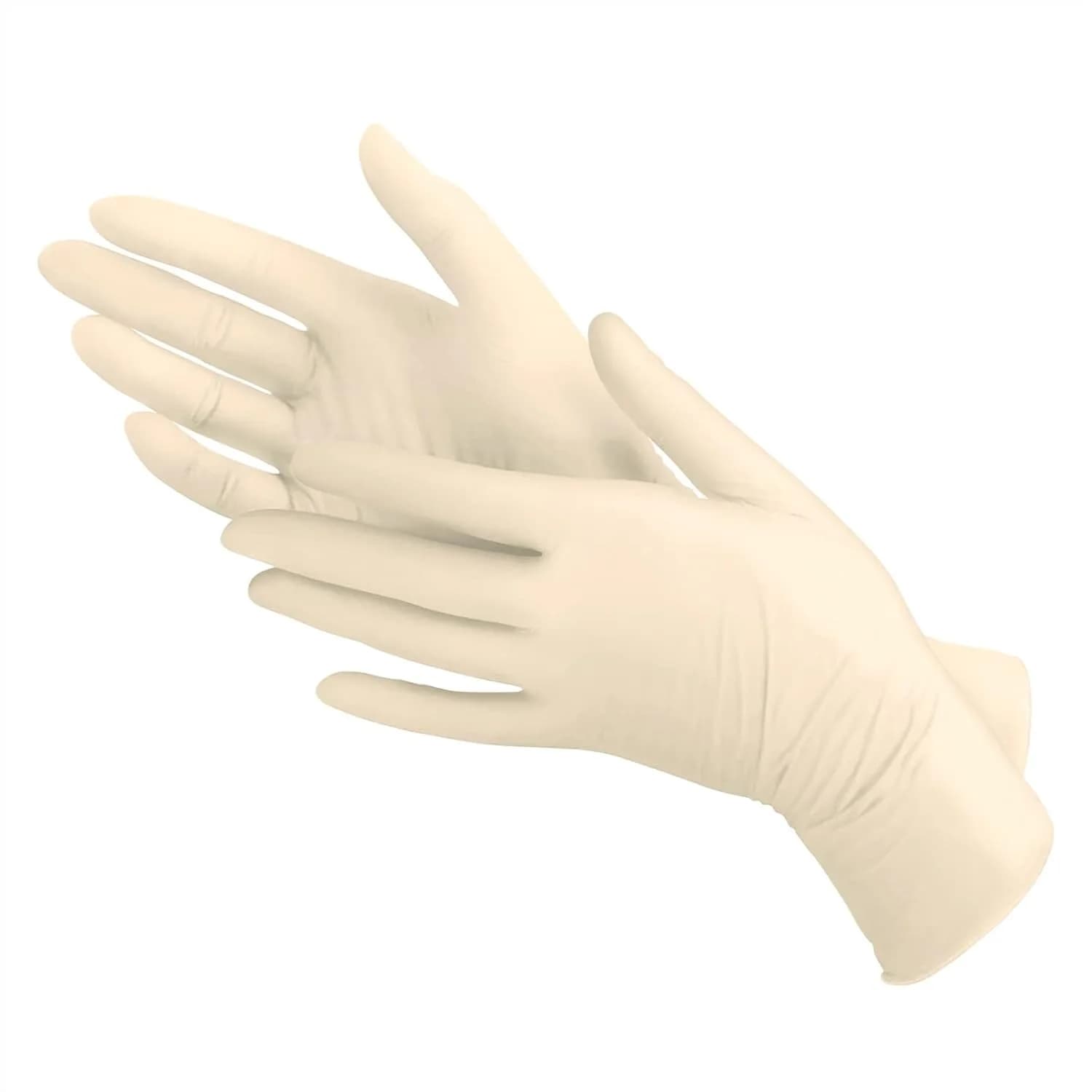 Guanti in Lattice Monouso per Pulizie in Cucina, Senza Polvere, Taglia Grande, Confezione da 100 - Resistenti e con Presa Testurizzata