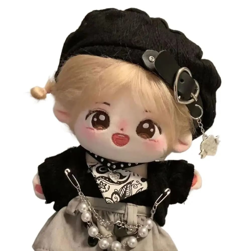 Graziosi vestiti per 20cm bambola di cotone Kpop bambole di peluche vestito carino JK vestito con cappuccio Set Casual accessori per bambole regalo per ragazze