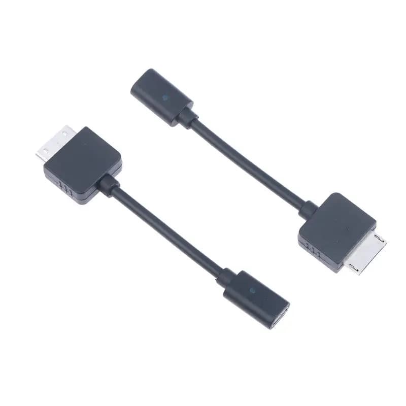 Cavo di tipo C per PSP Go, adattatore di ricarica dati, cavo convertitore USB C LED per console di gioco PSP Go, cavo di alimentazione.