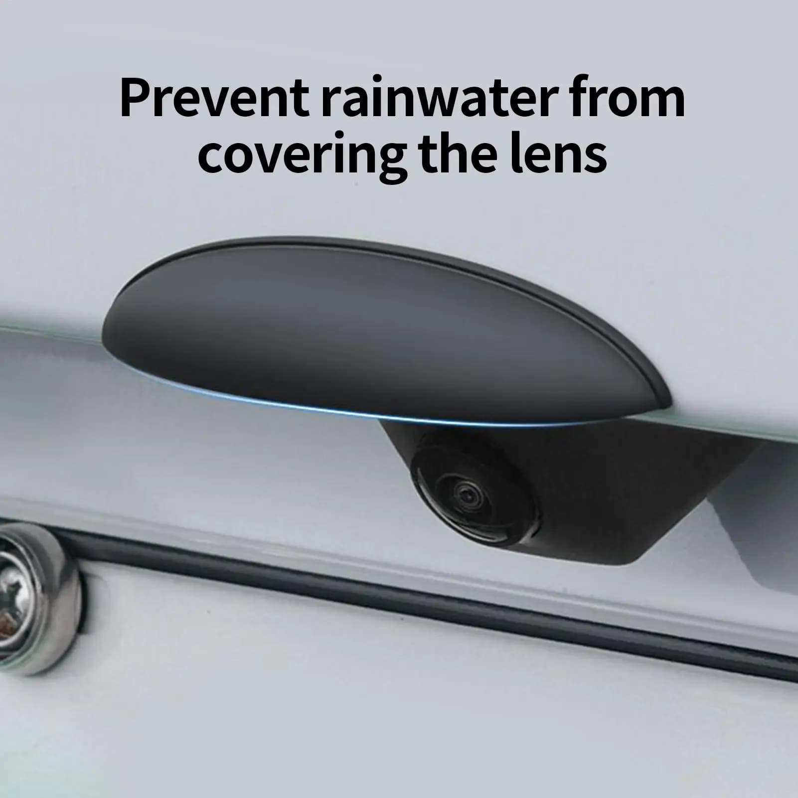 New Silicone Rain Cover for Camera Retromarcia Auto, Back Camera Protection, Car Accessories