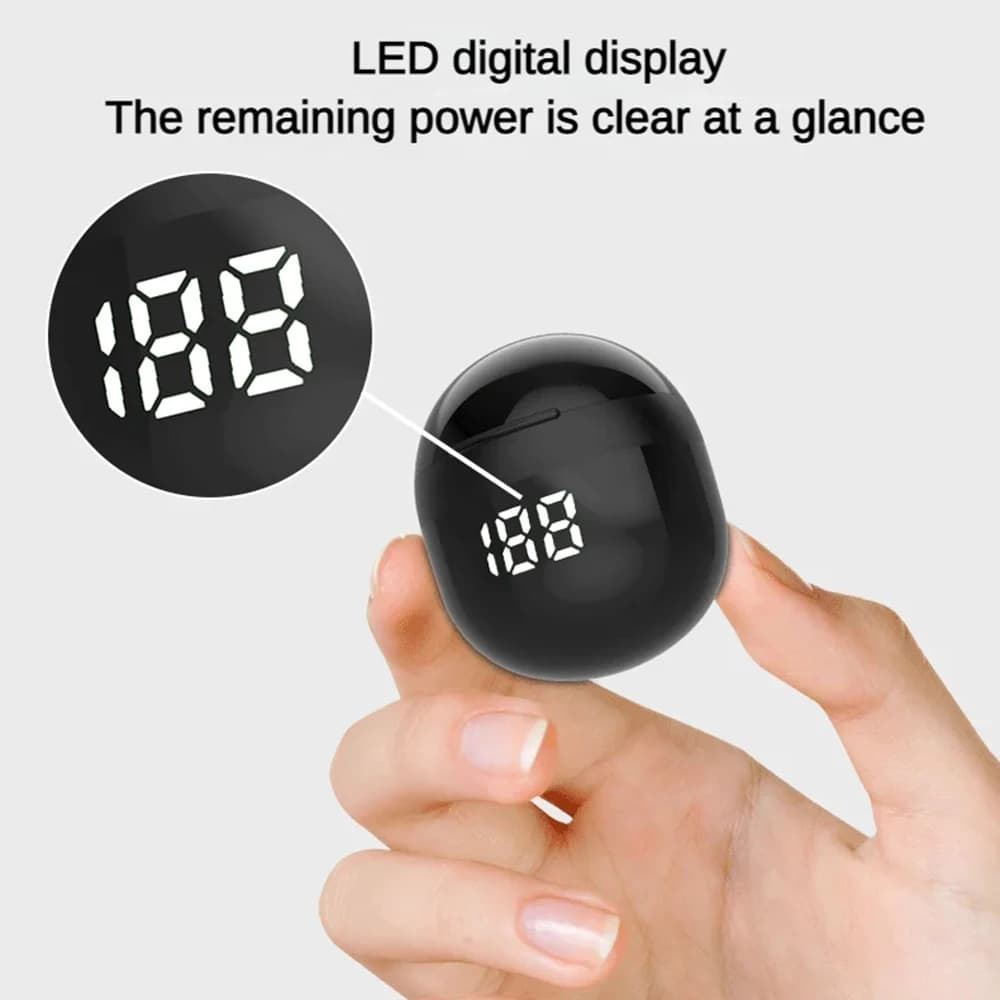 Mini Wireless Bluetooth 5.3 Headphones Bass Sleeping Headset with Microphone Noise Cancellation HD Earbuds