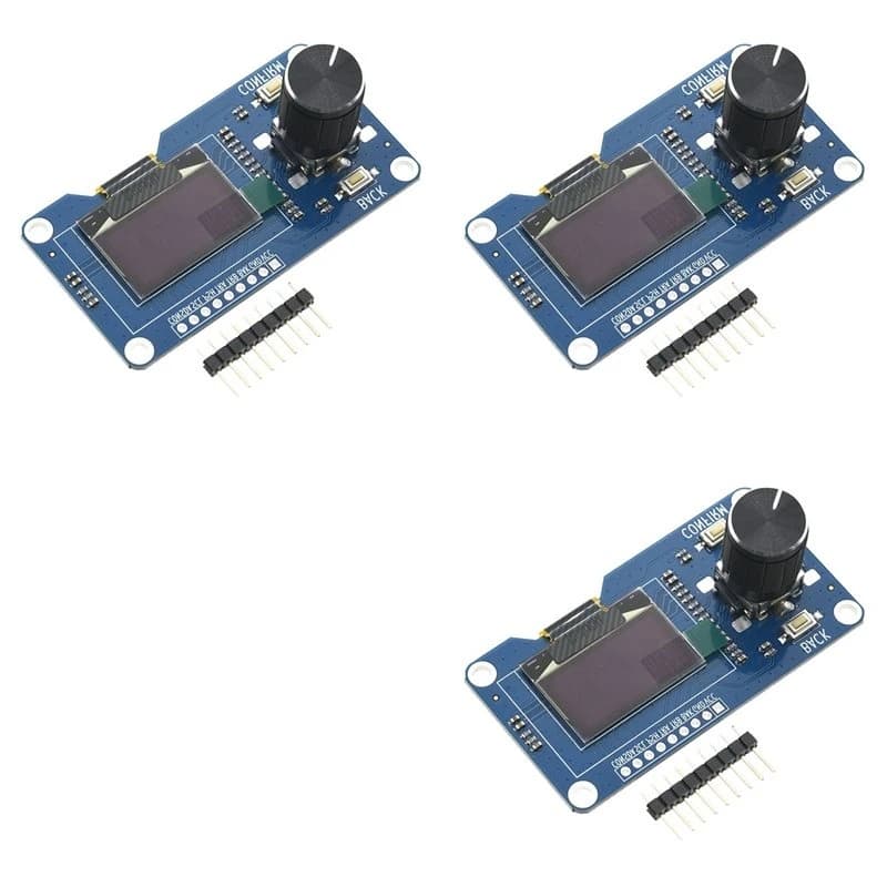 A53M-3X Oled Display Screen Combined With EC11 Rotary Encoder Module IIC Interface For Arduino 1.3Inch