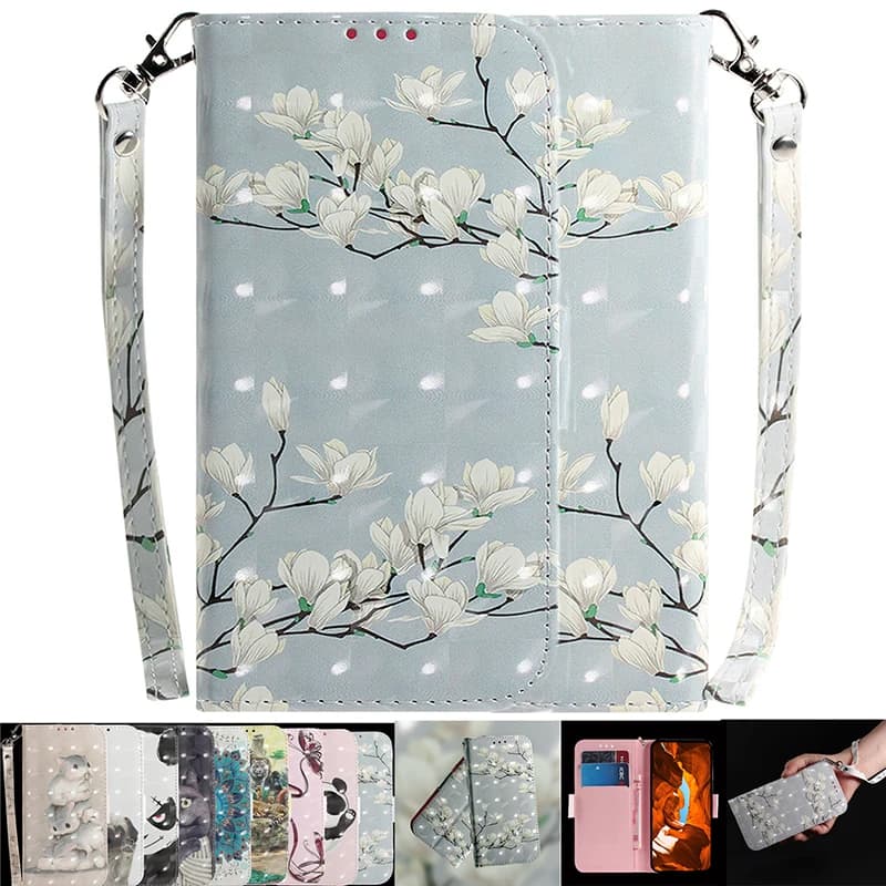 Custodia magnetica in pelle verniciata Flip per Samsung Galaxy NOTE 8 9 10 Lite PLUS 20 20 Ultra Xcover 7 Quantum 2 Xcover 5 Cover per telefono