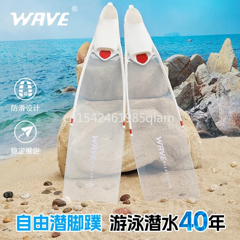 Snorkeling Frog Shoes for Men And Women Lightweight Flexible PP Long Webbed Free Diving Hunting Comfortable Swimming Footwear