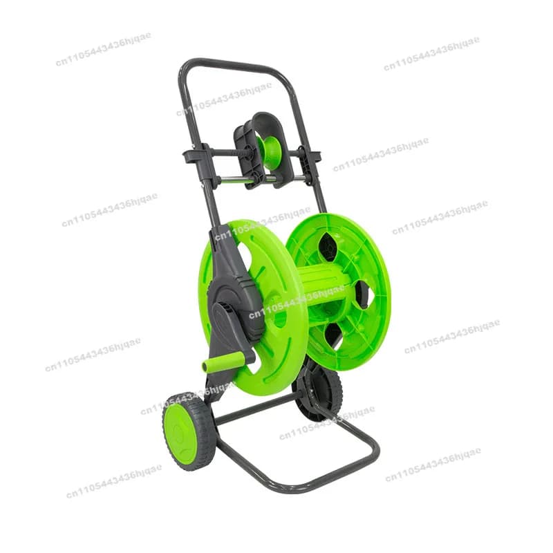 Spinta a mano con giacca con ruote e irrigazione da giardino a risparmio di manodopera, lavaggio auto, tubo dell'acqua per uso domestico, camion, deposito di tubi dell'acqua