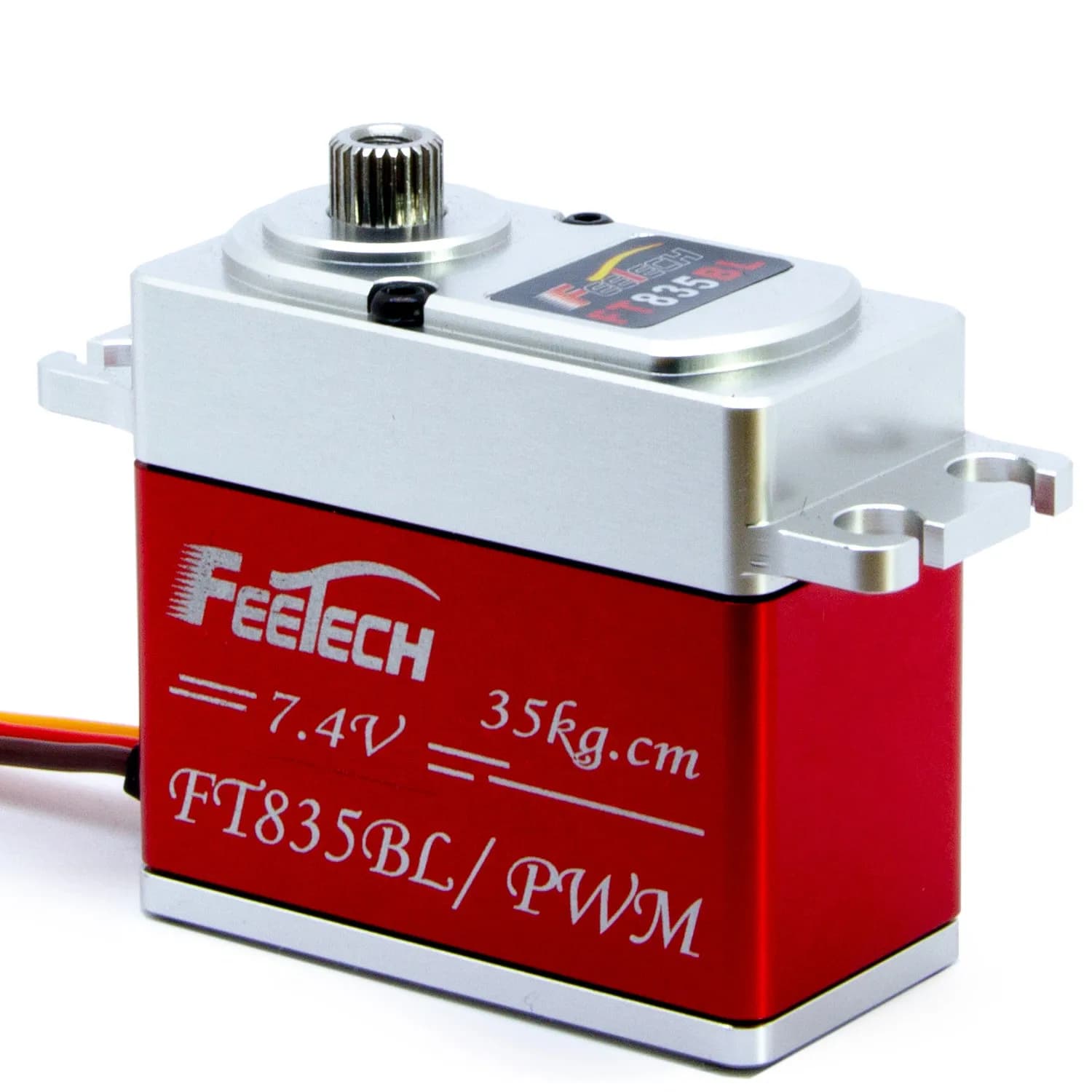 FT835BL 35kg Coppia elevata Ultra HV Custodia completamente in alluminio Parti di droni agricoli Motore brushless Servo RC Robot