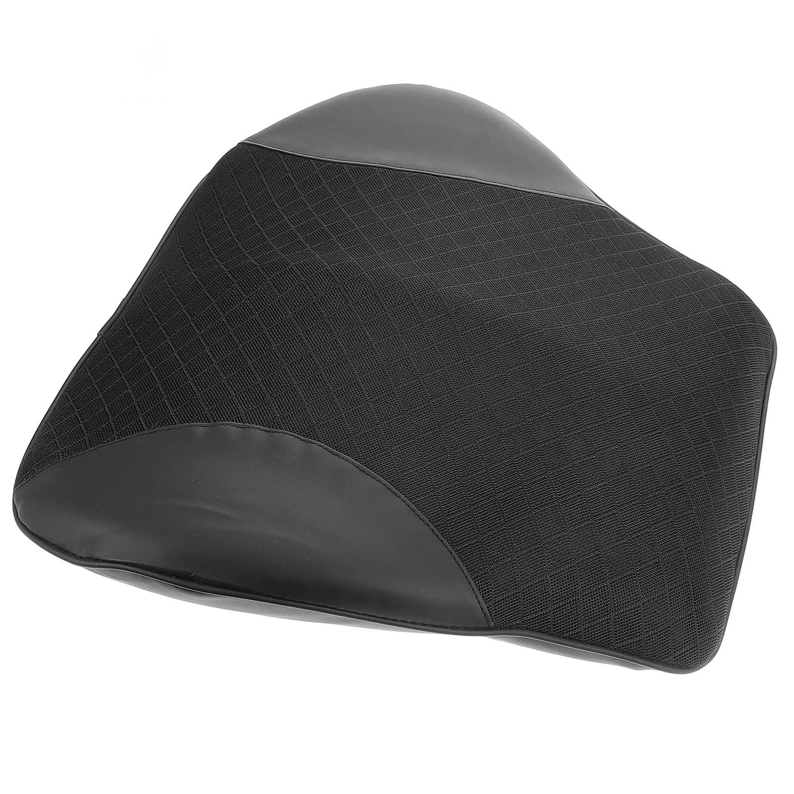 Cuscino di supporto lombare in memory foam nero regolabile per sedile auto, sedia da ufficio e gaming, per alleviare il dolore alla parte bassa della schiena.