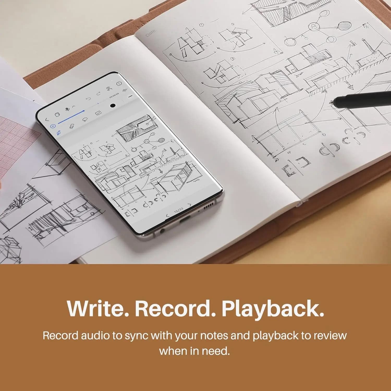 huion note 2 in 1 quaderno per scrittura digitale penna di sincronizzazione intelligente diario per scrittura quaderno cloud ai, tavoletta per scrittura bluetooth da disegno
