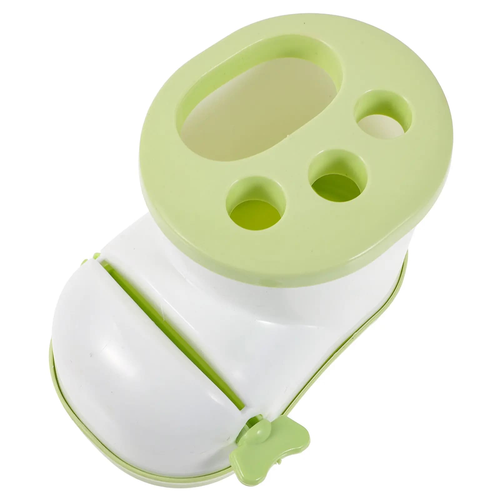 Porta Spazzolino a Forma di Stivaletto Adorabile, Organizzatore in Plastica per Spazzolini, Spremitubo per Dentifricio, Supporto per Bagno
