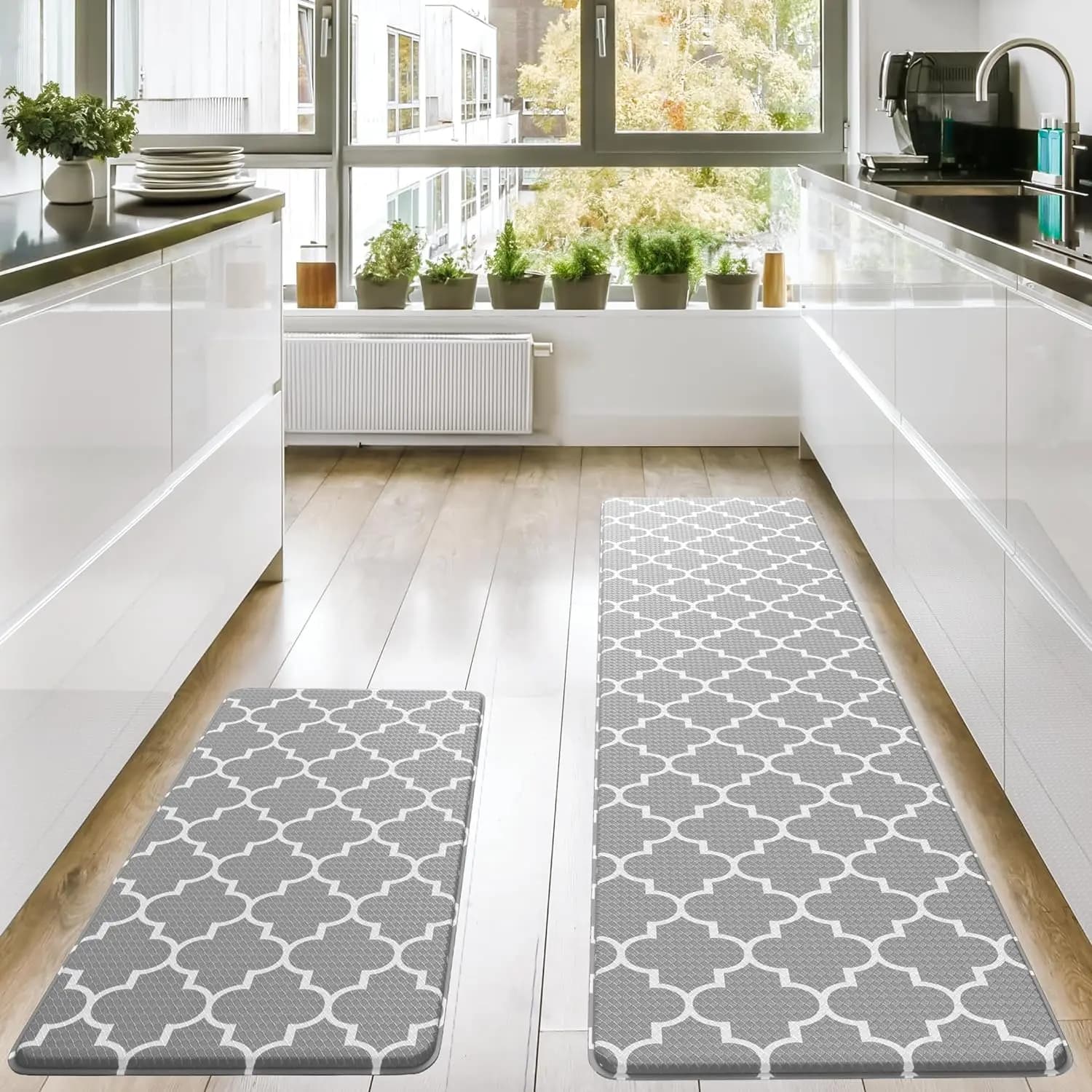 Tappetini Antifatica per Cucina, Tappeti Antiscivolo Impermeabili e Tappeti Ergonomici in PVC