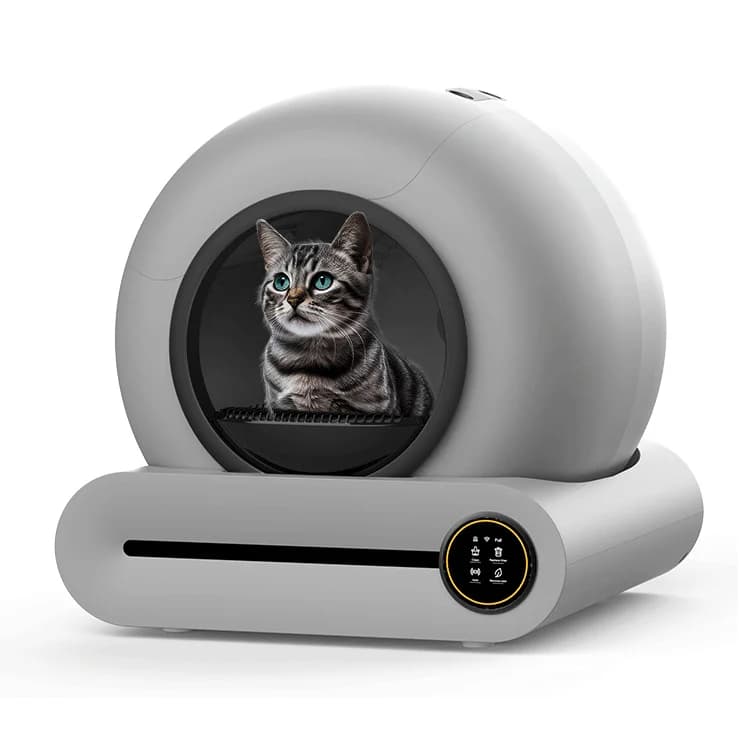 Lettiera Elettronica Intelligente per Gatti con Pulizia Automatica, Controllo tramite APP, Toilette Automatica per Gatti OEM