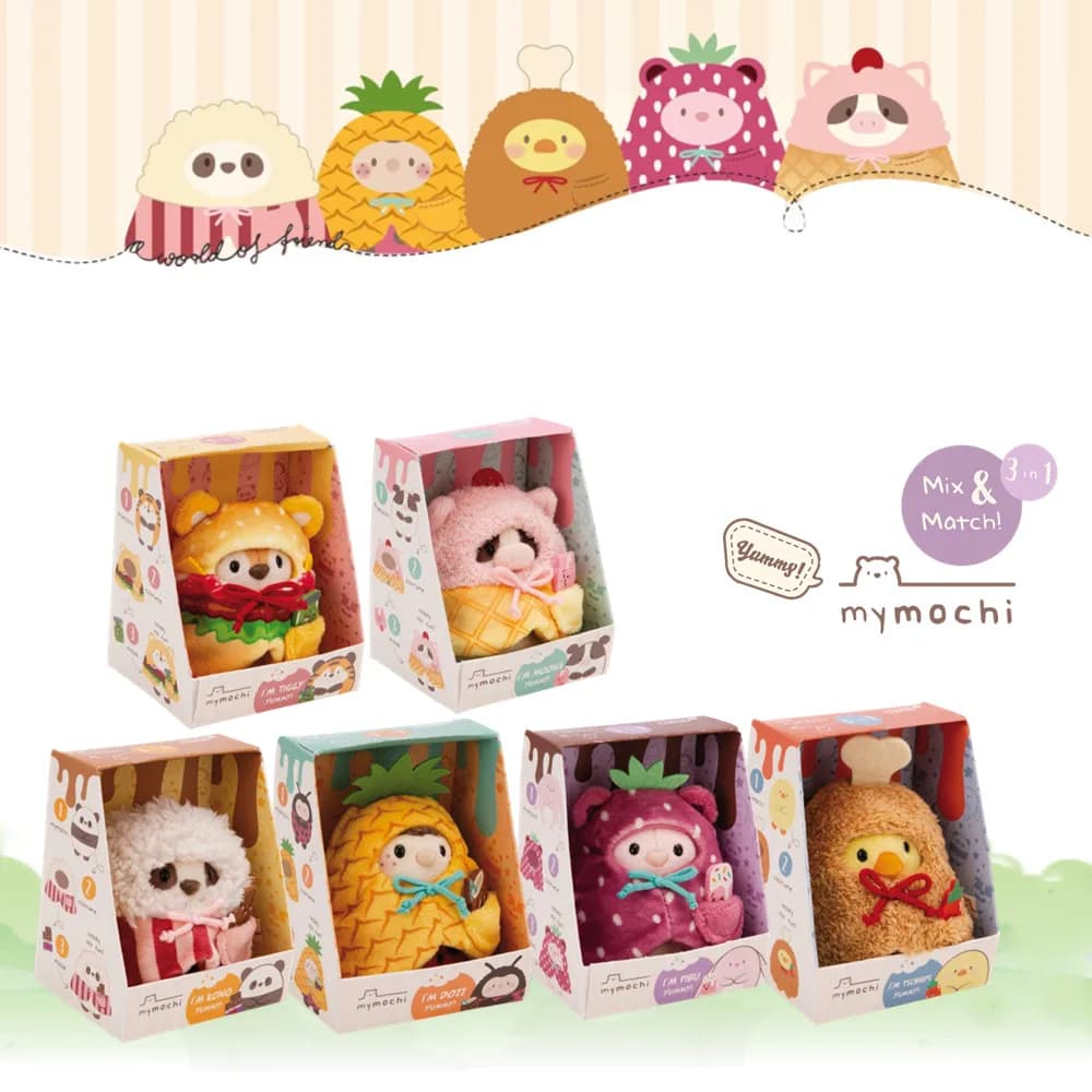 Autentico stock 2025 bambola animale scatola cieca scatola regalo giocattolo versione specificata costume bambola cambiamento divertente ciondolo giocattolo da collezione