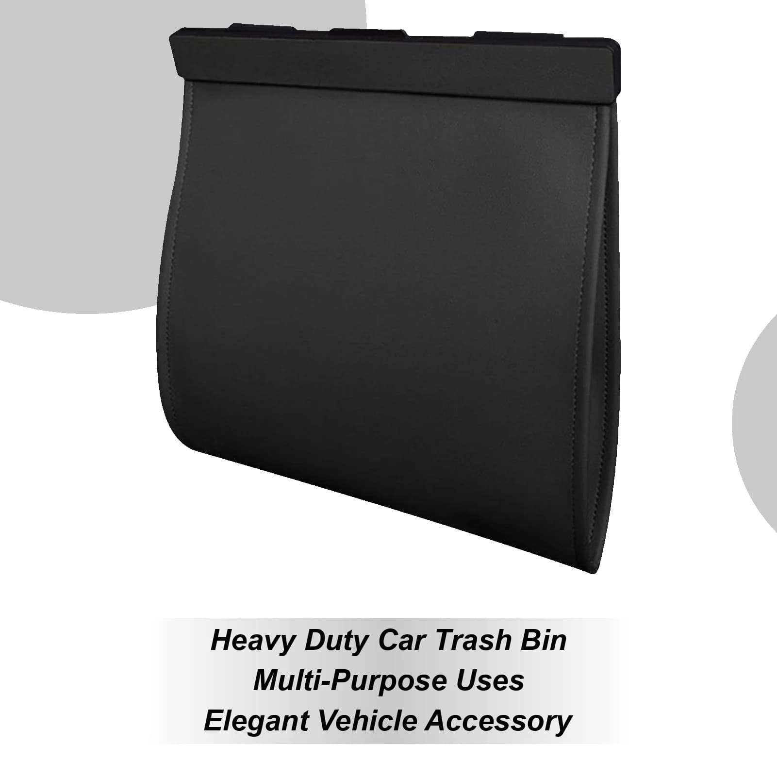 Bidone della spazzatura per auto per sedile posteriore Bidone della spazzatura per auto impermeabile magnetico a tenuta stagna Accessori auto per l'interno del veicolo Pulito camion Van