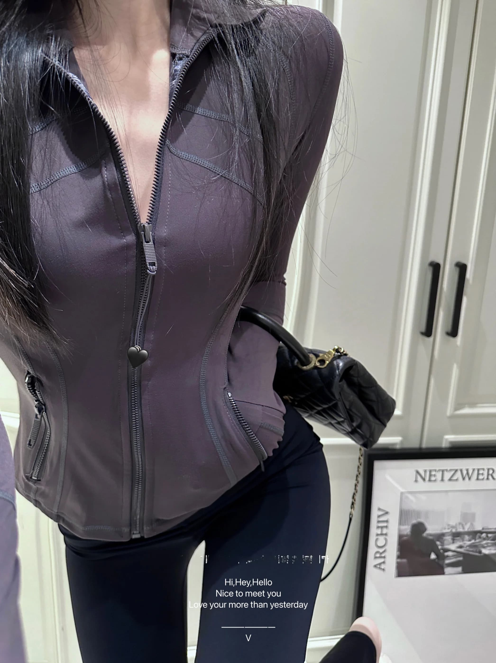Slim Fit Sports Jacket with Long Sleeves with Zip Link, Solar Protection, for Yoga, White, Fashion, for Women