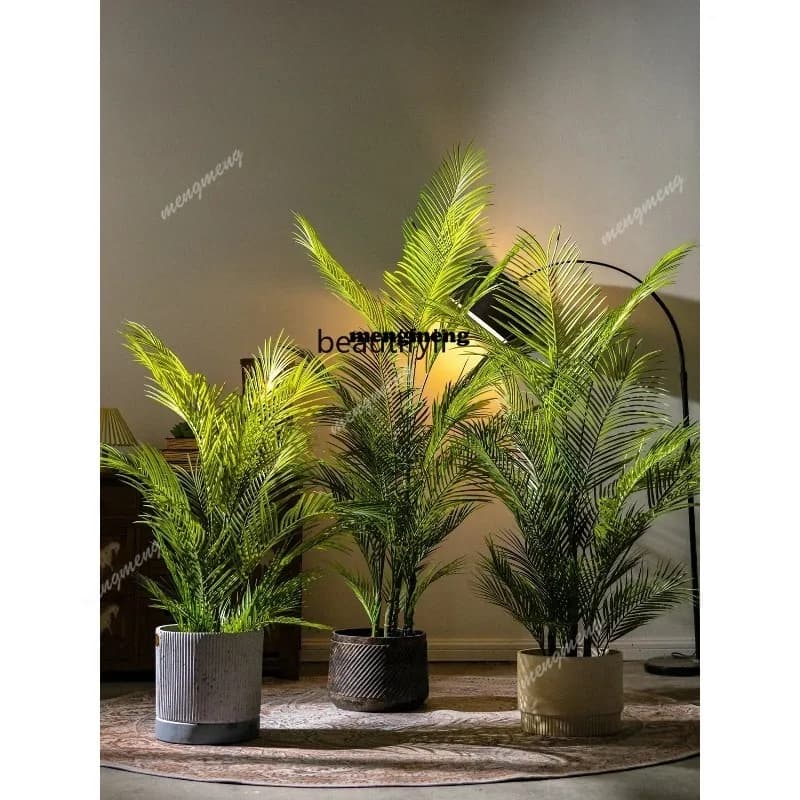 Grande pianta verde artificiale anti-vera bionica alberi finti pianta bonsai decorazione del paesaggio del soggiorno internoN