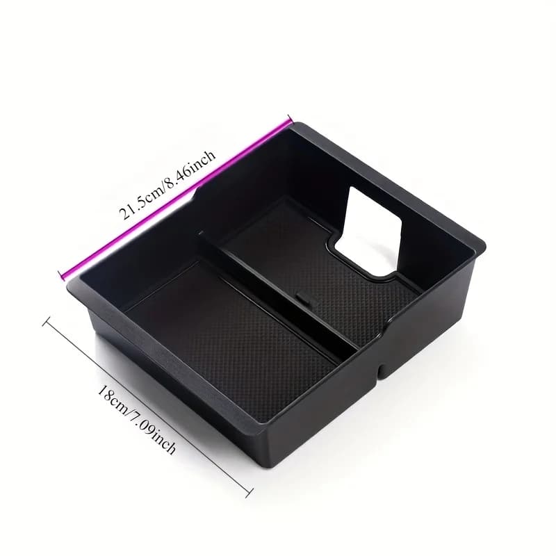 Vassoio console centrale su misura per Great Wall Tank 500 Organizzatore bracciolo antiscivolo con divisore Accessori per auto styling auto
