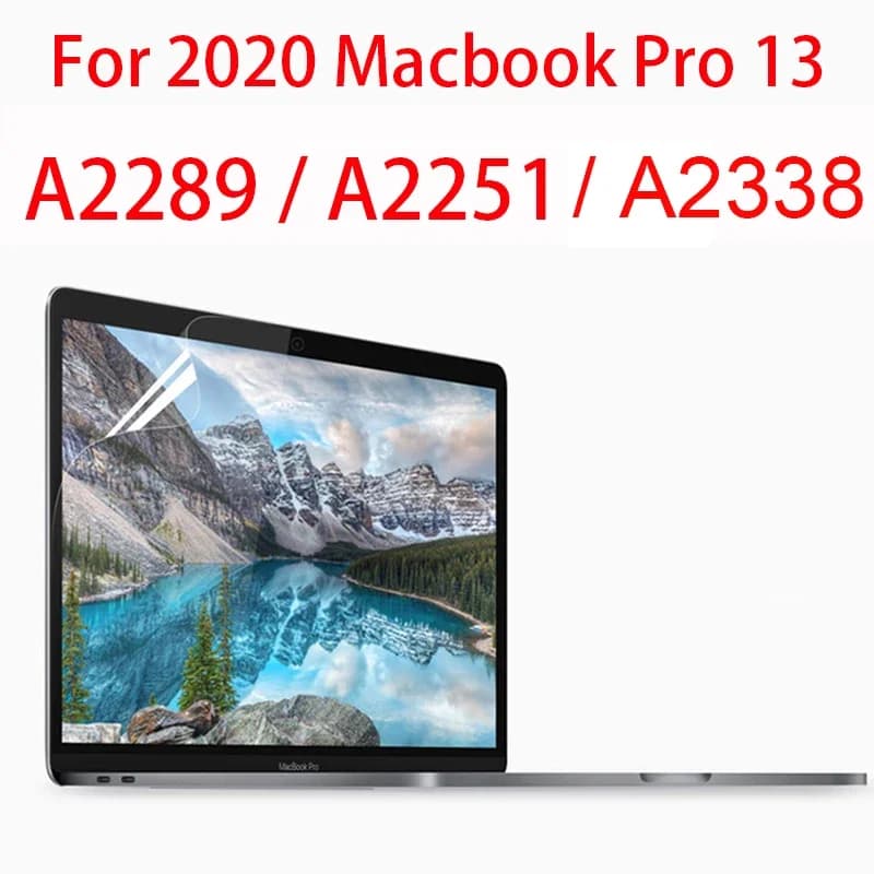 Pellicola salvaschermo per MacBook Pro 13 A2289 A2251 A2338 2020 pellicola trasparente lucida
