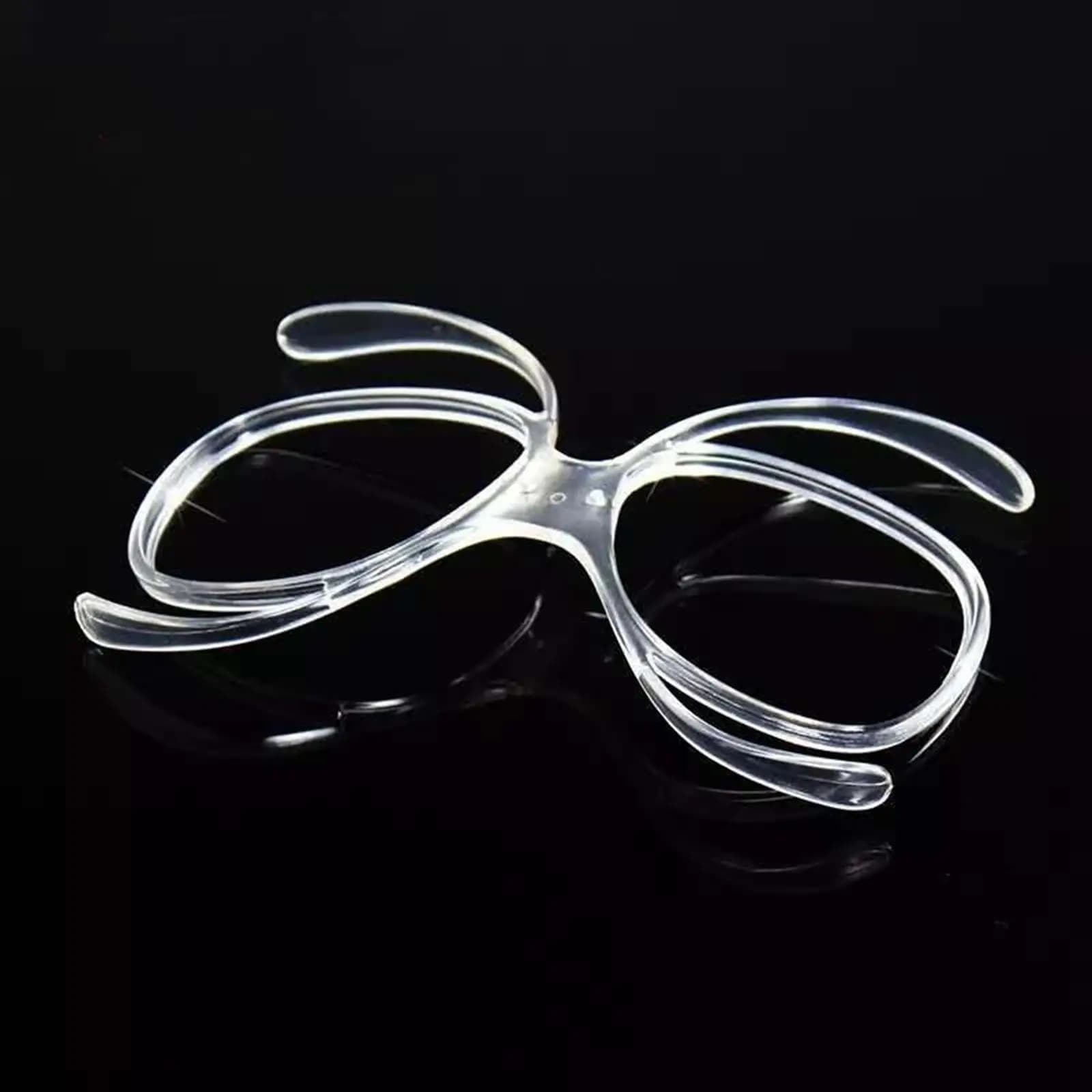 Myopia Adapter Skiing Goggles Frame Transparent TR Safety Sports Snow Goggles for Ski Gear Eyewear