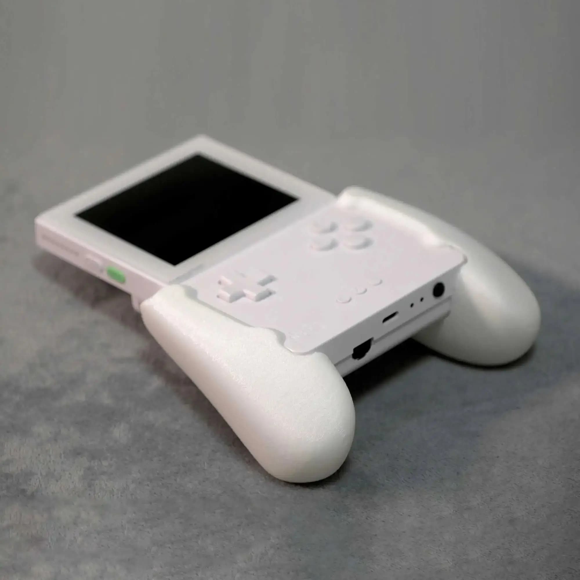 Impugnatura comoda per console tascabile analogica, impugnatura estesa per controller in TPU, accessori ergonomici stampati in 3D per console portatile