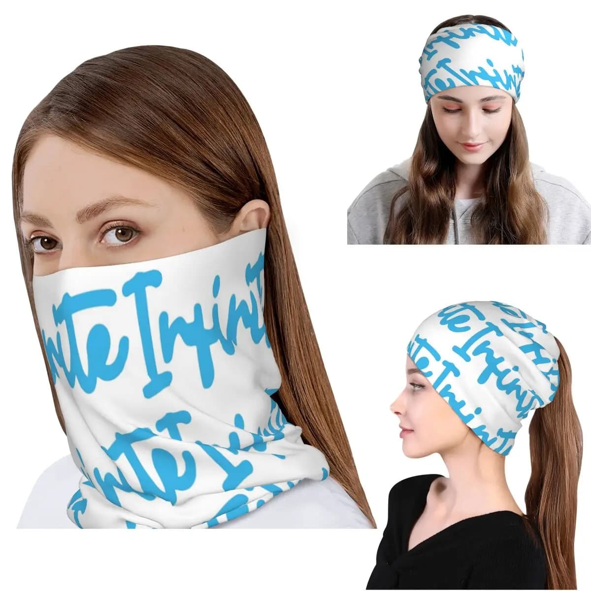 Caylus Merch Infinite Bandana Copricollo Sciarpa Magica Multiuso Balaclava Cappello Berretto Unisex Adulto Traspirante
