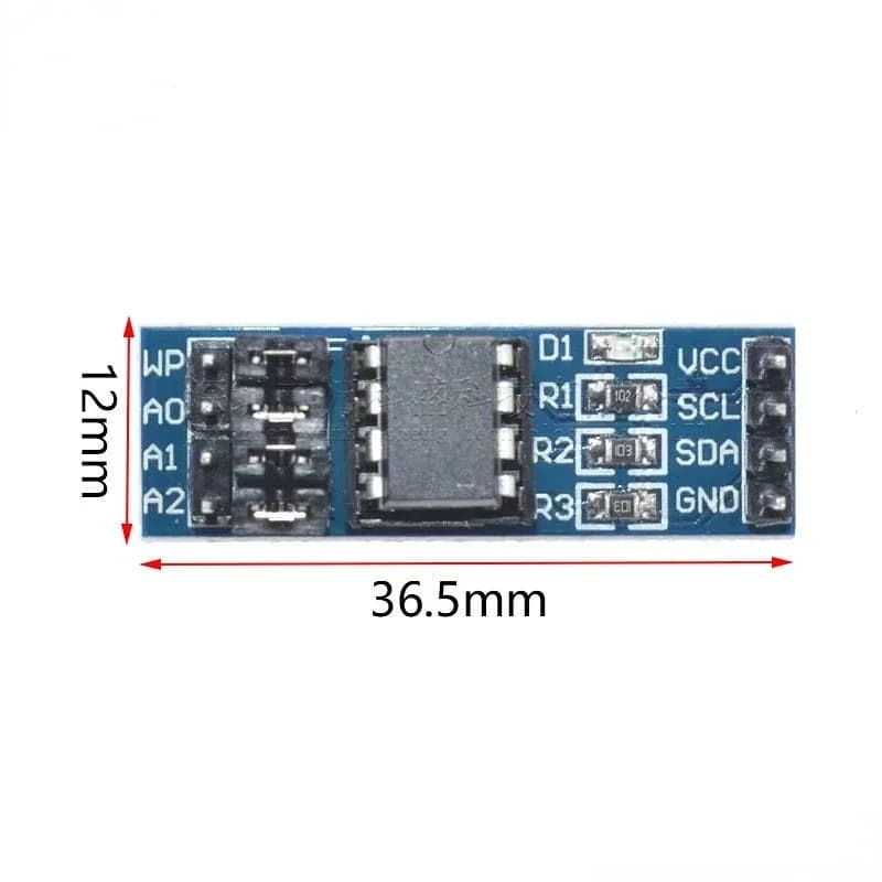 EEPROM memory module with 4-piece I2C interface for arduino 24C256 AT24C256