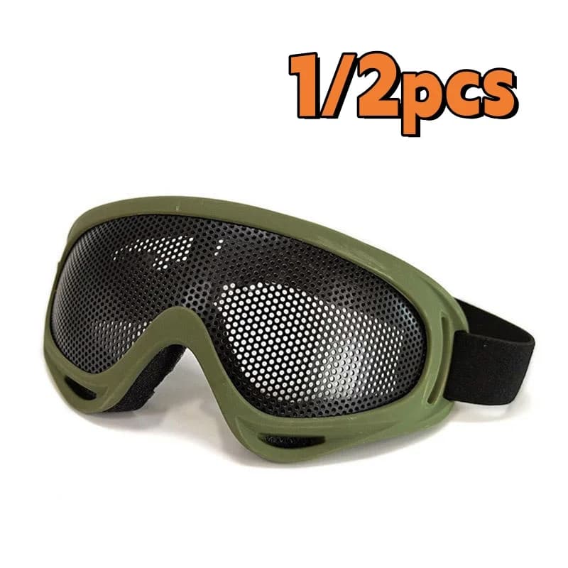Occhiali da tiro 2026: Occhiali da sole antivento per Airsoft, Paintball, Moto e Wargame - Protezione per gli occhi