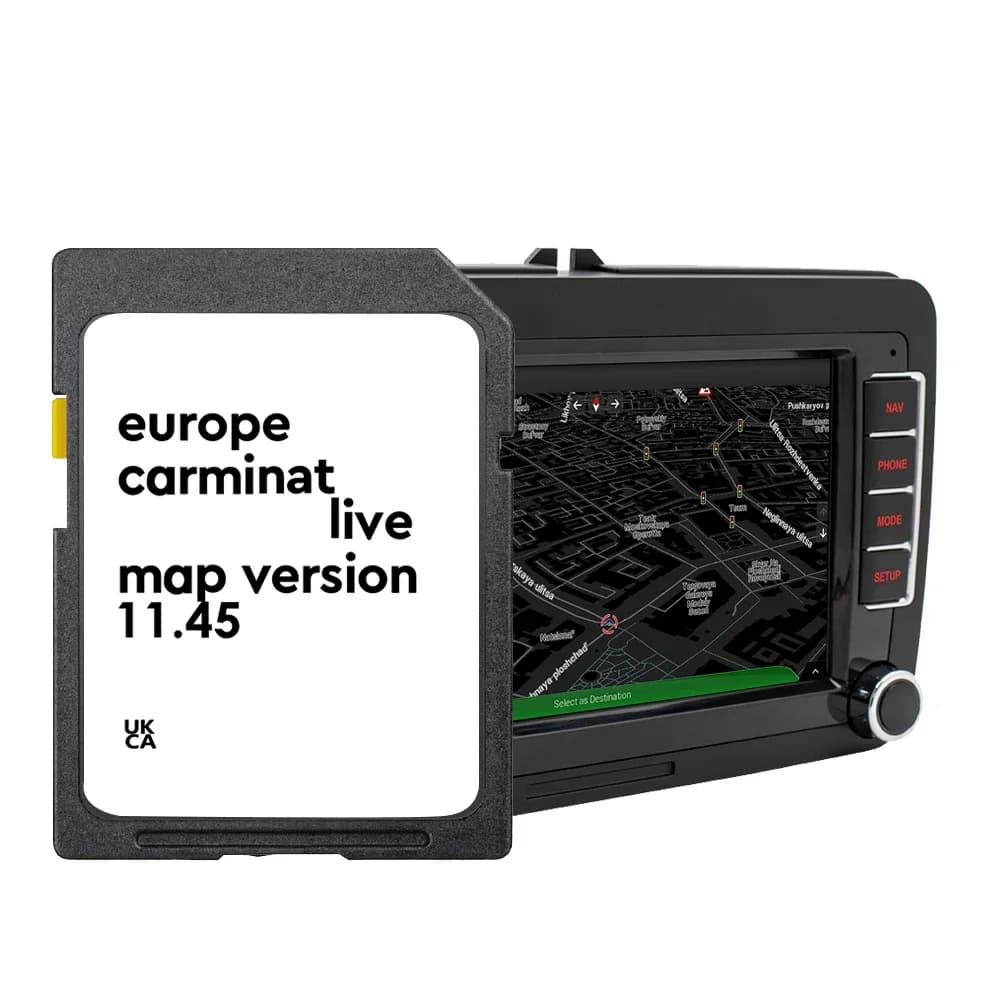 Scheda SD Live 11.45 per Renault Laguna 2011 2012 2013, Navigazione Europa 2025, Germania Polonia Paesi Bassi Italia Inghilterra
