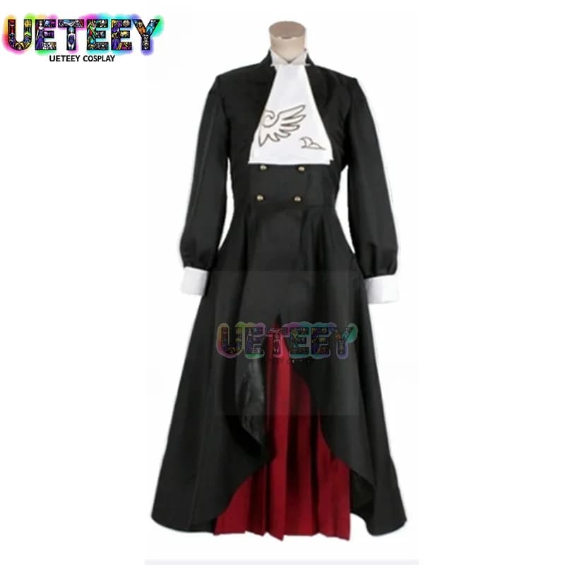 UETEEY Game Umineko: When They Cry ROSA Costume Cosplay Halloween Dress