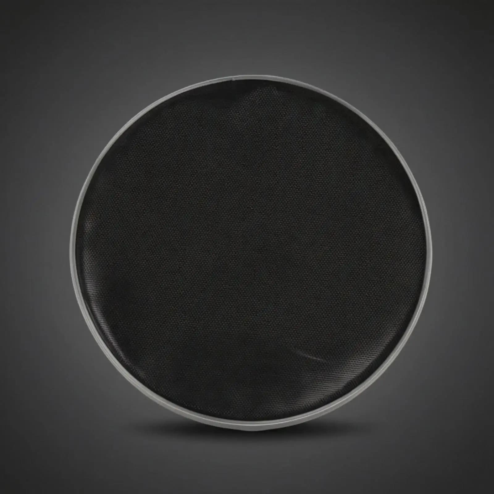 Silent Drum Practice Pad Metal Hoop Drum Tuning Mesh Drum Head Drumset Accessories for Quiet Apartment Play